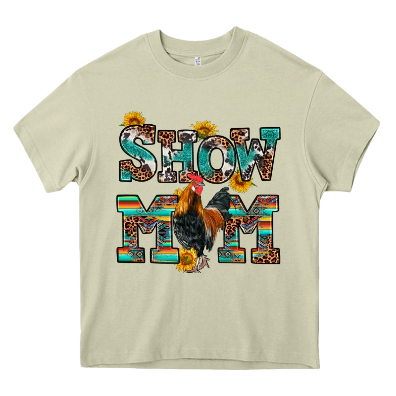Show Mom Rooster Heavy Core Tee by RanaPortraitStore | Teevron