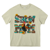 Mossy show mom rooster Heavy Core Tee - RanaPortraitStore