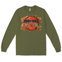 Army Green basketball mom Long Sleeve Tee - AdoDesignShop