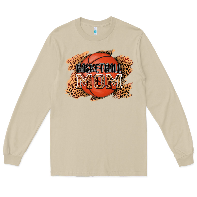 Basketball Mom Long Sleeve Tee by AdoDesignShop | Teevron