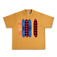 Peanut Butter Western Farm Life Pattern Brush Stroke Urban Heavy Tee - Bettercallsaul