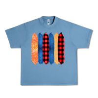 Pebble Blue Western Farm Life Pattern Brush Stroke Urban Heavy Tee - Bettercallsaul