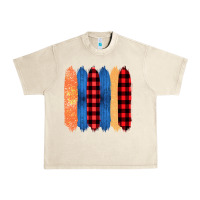 Sandshell Western Farm Life Pattern Brush Stroke Urban Heavy Tee - Bettercallsaul