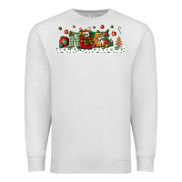 Oatmeal Heather Noel Premium Sweatshirt - BundleAndBundleShop