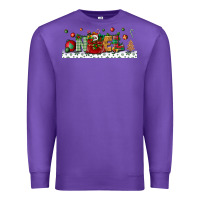 Purple Noel Premium Sweatshirt - BundleAndBundleShop