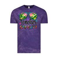 Cloud Purple teacher off duty Vintage Tee - Artiststas