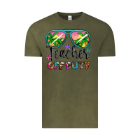 Vintage Olive teacher off duty Vintage Tee - Artiststas