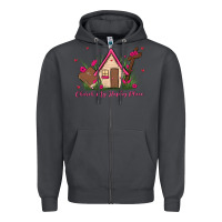 Smoke church is my happy place Zipper Hoodie - MaliasSmallBusiness