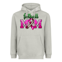 Moon Dust Football Mom Breast Cancer Heavyweight Hoodie - BundleAndBundleShop
