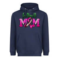 Navy Football Mom Breast Cancer Heavyweight Hoodie - BundleAndBundleShop