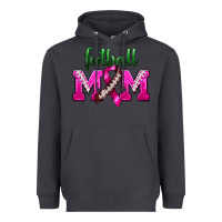 Smoke Football Mom Breast Cancer Heavyweight Hoodie - BundleAndBundleShop