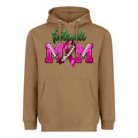 Toasted Coconut Football Mom Breast Cancer Heavyweight Hoodie - BundleAndBundleShop
