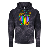 Cloud Black proud dad love Vintage Hoodie - CowhideDigitalArt