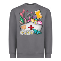 Storm nurse  easter Heavyweight Sweatshirt - AdoDesignShop