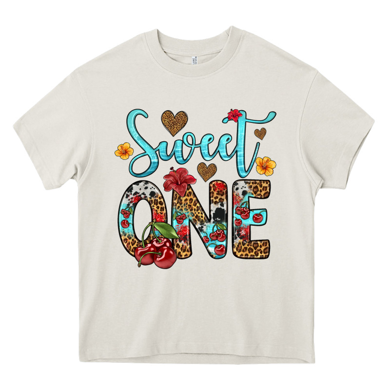 Sweet One Cherry Heavy Core Tee by Artiststas | Teevron