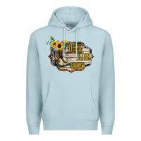 Blue Mist life is better in boots Premium Hoodie - Bettercallsaul