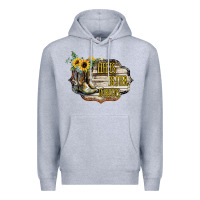 Heather Grey life is better in boots Premium Hoodie - Bettercallsaul