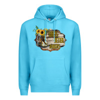 Ocean Blue life is better in boots Premium Hoodie - Bettercallsaul