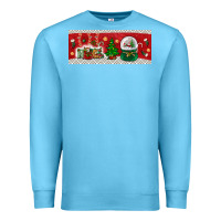 Ocean Blue noel Premium Sweatshirt - BundleAndBundleShop