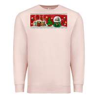 Pale Pink noel Premium Sweatshirt - BundleAndBundleShop