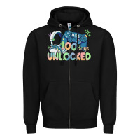 Black level 100 days unlocked Zipper Hoodie - MaliasSmallBusiness