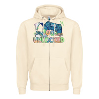 Sandshell level 100 days unlocked Zipper Hoodie - MaliasSmallBusiness