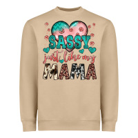 Mushroom sassy just like my mama Heavyweight Sweatshirt - JahusDesignShop