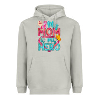Moon Dust My Mom Is My Hero Breast Cancer Heavyweight Hoodie - BundleAndBundleShop
