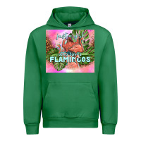 Emerald just a girl who loves flamingo Urban Hoodie - TumblerDesignByShophia