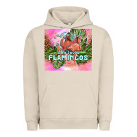 Pigment French Oak just a girl who loves flamingo Urban Hoodie - TumblerDesignByShophia