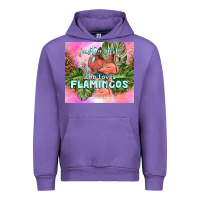 Tulip just a girl who loves flamingo Urban Hoodie - TumblerDesignByShophia