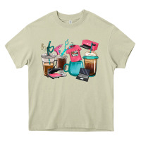 Mossy crafting coffee cups Heavy Core Tee - RanaPortraitStore