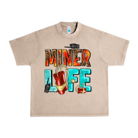 French Oak miner life Urban Heavy Tee - AdoDesignShop
