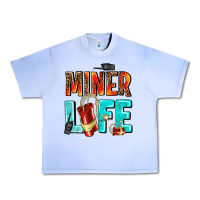 Grape Ice miner life Urban Heavy Tee - AdoDesignShop