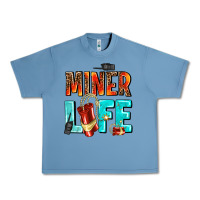 Pebble Blue miner life Urban Heavy Tee - AdoDesignShop