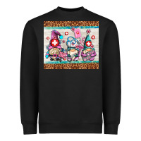 Black nurse gnomes Heavyweight Sweatshirt - AdoDesignShop