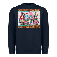 Navy nurse gnomes Heavyweight Sweatshirt - AdoDesignShop