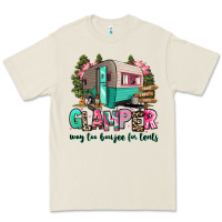 Bone glamper way too boujee for tents 2 Premium Tee - RanaPortraitStore