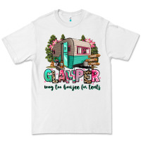 White glamper way too boujee for tents 2 Premium Tee - RanaPortraitStore