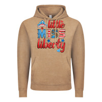 Vintage Coffee little miss liberty Vintage Hoodie - HRA Design Shop