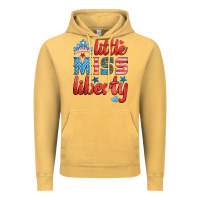 Vintage Mustard little miss liberty Vintage Hoodie - HRA Design Shop