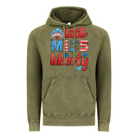 Vintage Olive little miss liberty Vintage Hoodie - HRA Design Shop