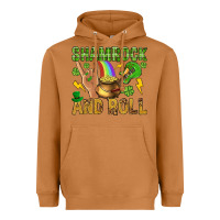 Meerkat Shamrock and roll Heavyweight Hoodie - BundleAndBundleShop
