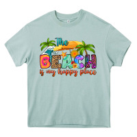 Arona the beach is my happy place Heavy Core Tee - RanaPortraitStore