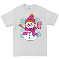 Dove Grey bougie snowman Premium Tee - Zillion Design Studio
