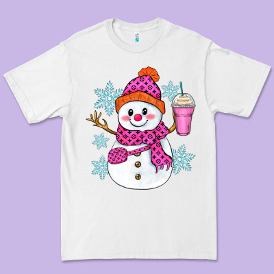 Bougie Snowman Premium Tee Designed By Zillion Design Studio