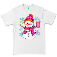 White bougie snowman Premium Tee - Zillion Design Studio