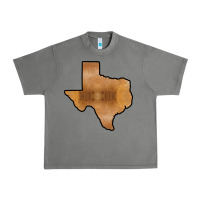 Tornado Texas Map Western Horsehide Pattern Urban Heavy Tee - Bettercallsaul