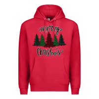 Cardinal Merry Christmas Trees Premium Hoodie - Bettercallsaul