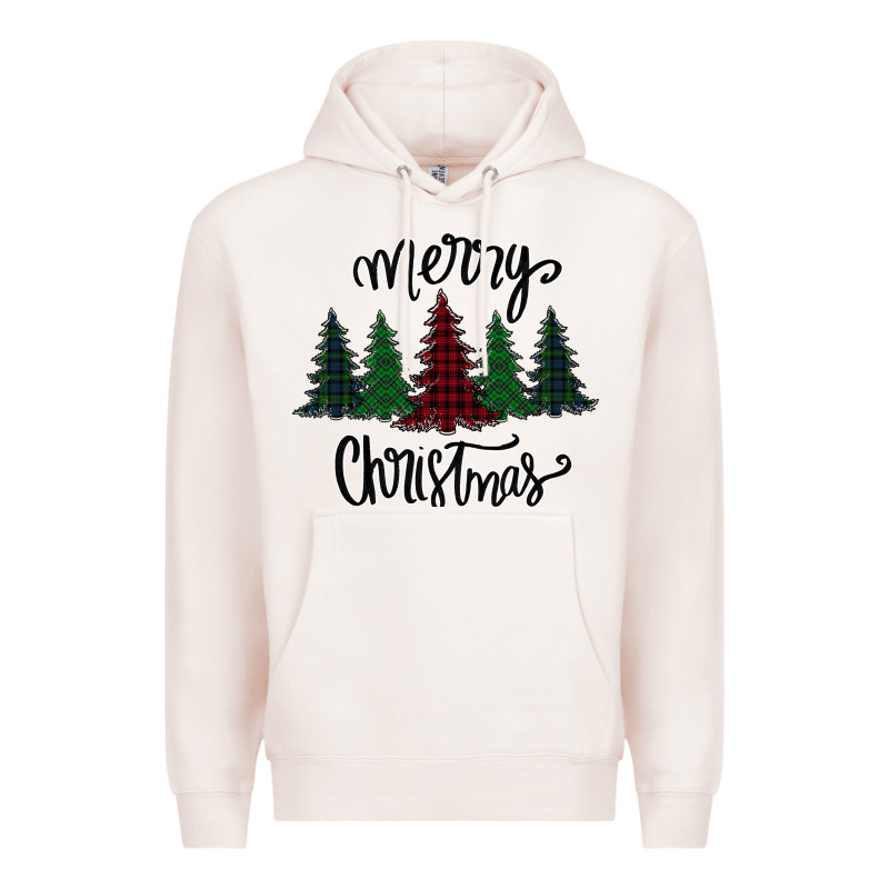 Merry Christmas Trees Premium Hoodie by Bettercallsaul | Teevron